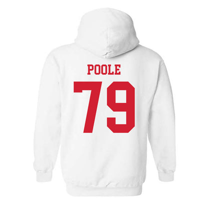 Illinois State - NCAA Football : Zach Poole - Classic Shersey Hooded Sweatshirt-1