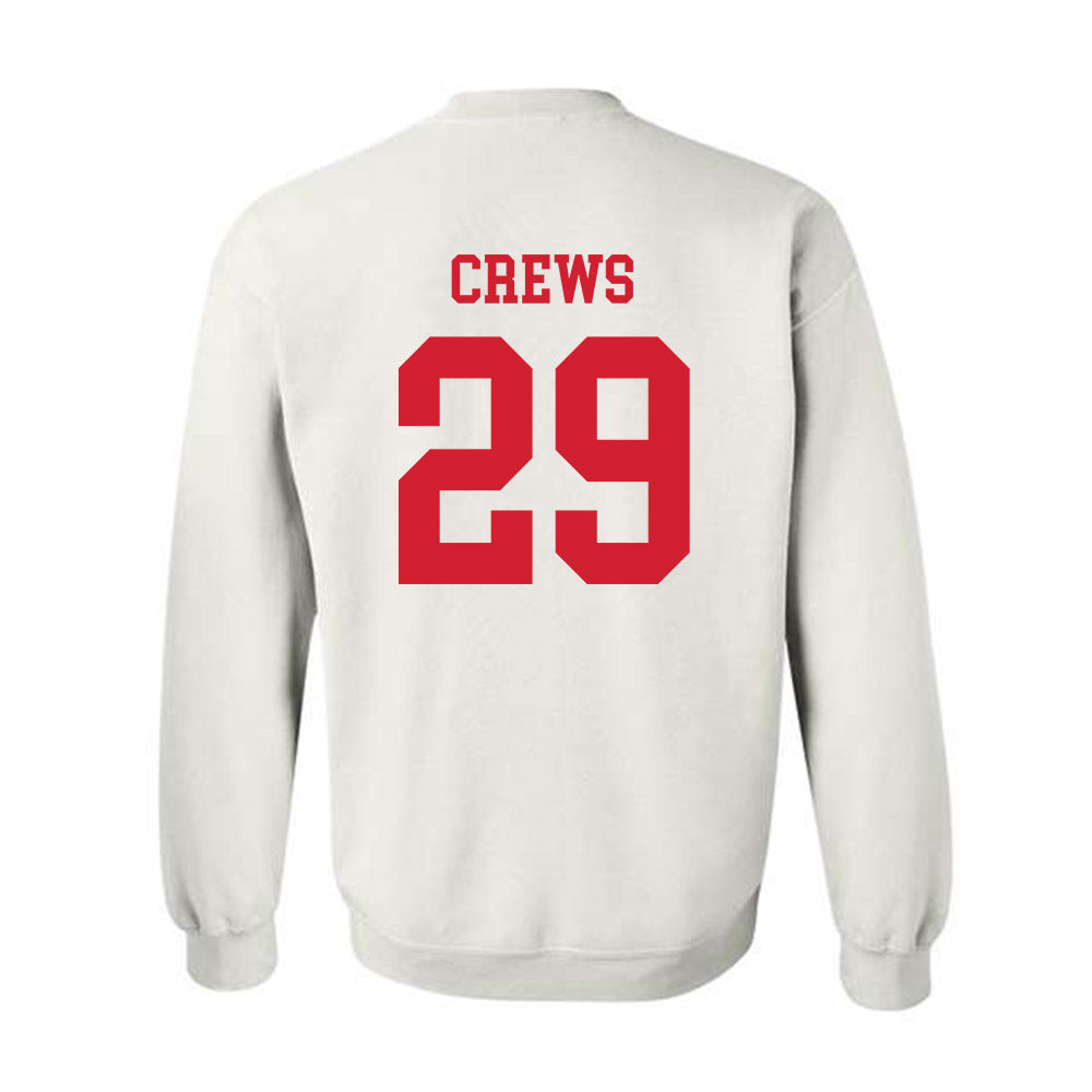 Illinois State - NCAA Football : Aidan Crews - Classic Shersey Crewneck Sweatshirt-1