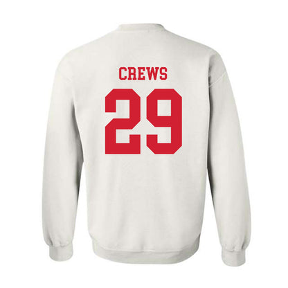 Illinois State - NCAA Football : Aidan Crews - Classic Shersey Crewneck Sweatshirt-1
