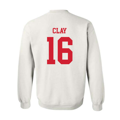Illinois State - NCAA Football : Rico Clay - Classic Shersey Crewneck Sweatshirt-1