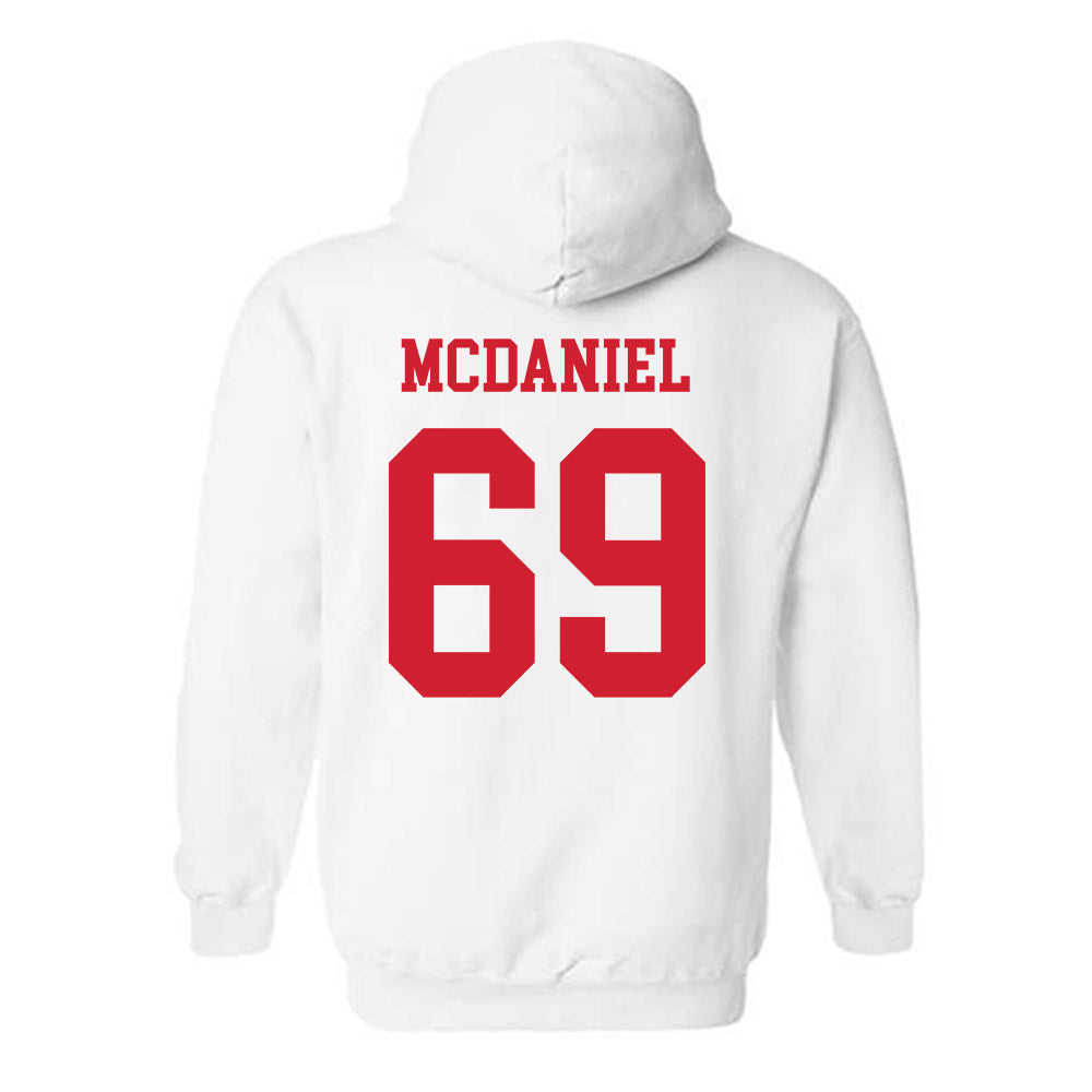 Illinois State - NCAA Football : Mezziahs McDaniel - Classic Shersey Hooded Sweatshirt-1