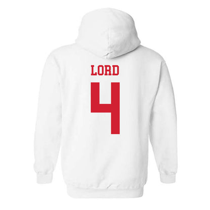 Illinois State - NCAA Football : Dylan Lord - Classic Shersey Hooded Sweatshirt-1