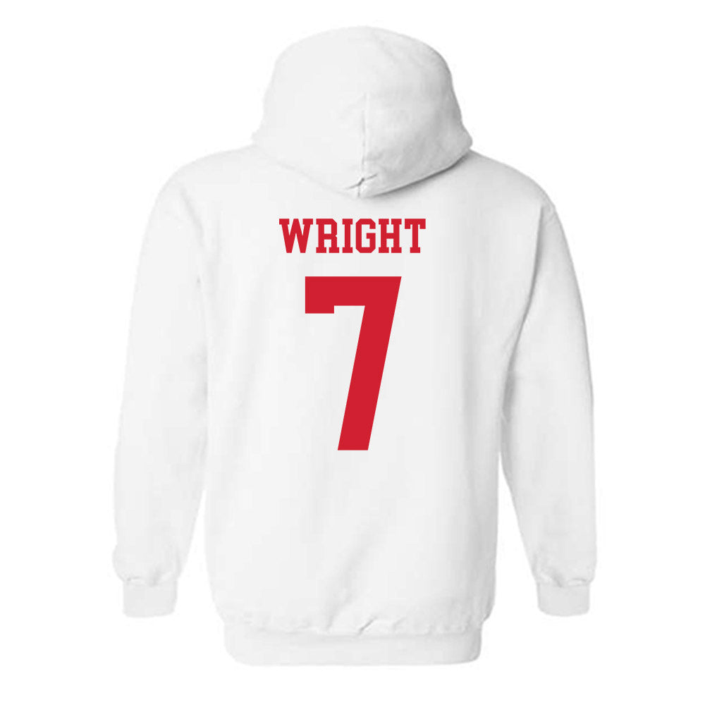 Illinois State - NCAA Women's Volleyball : Sidney Wright - Classic Shersey Hooded Sweatshirt-1