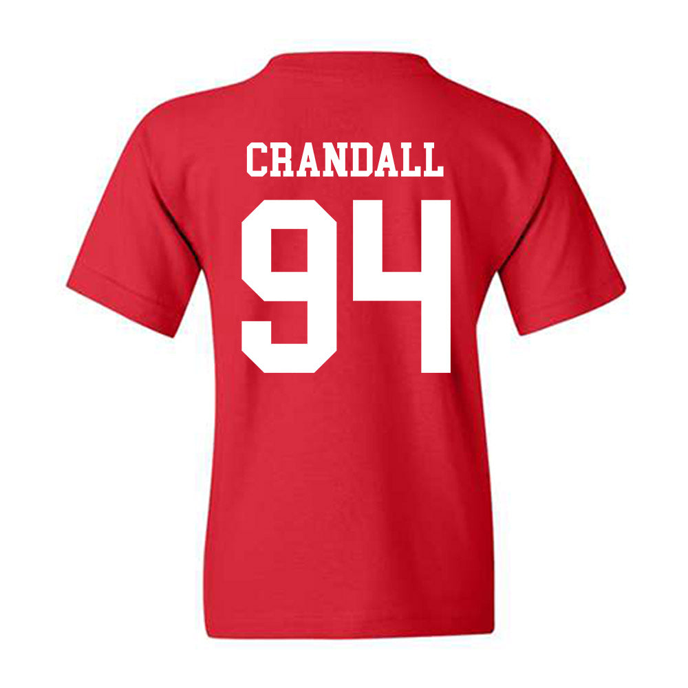 Illinois State - NCAA Football : Josh Crandall - Classic Shersey Youth T-Shirt-1