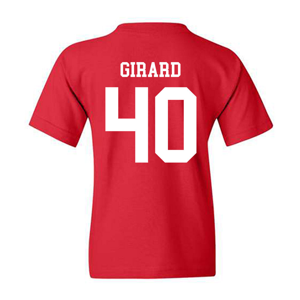 Illinois State - NCAA Baseball : Nolan Girard - Classic Shersey Youth T-Shirt-1