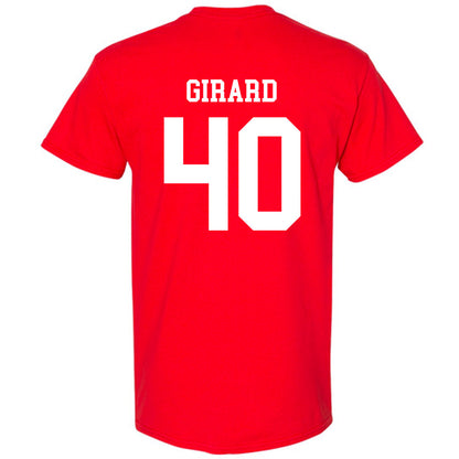 Illinois State - NCAA Baseball : Nolan Girard - Classic Shersey T-Shirt-1