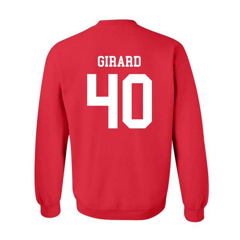 Illinois State - NCAA Baseball : Nolan Girard - Classic Shersey Crewneck Sweatshirt-1
