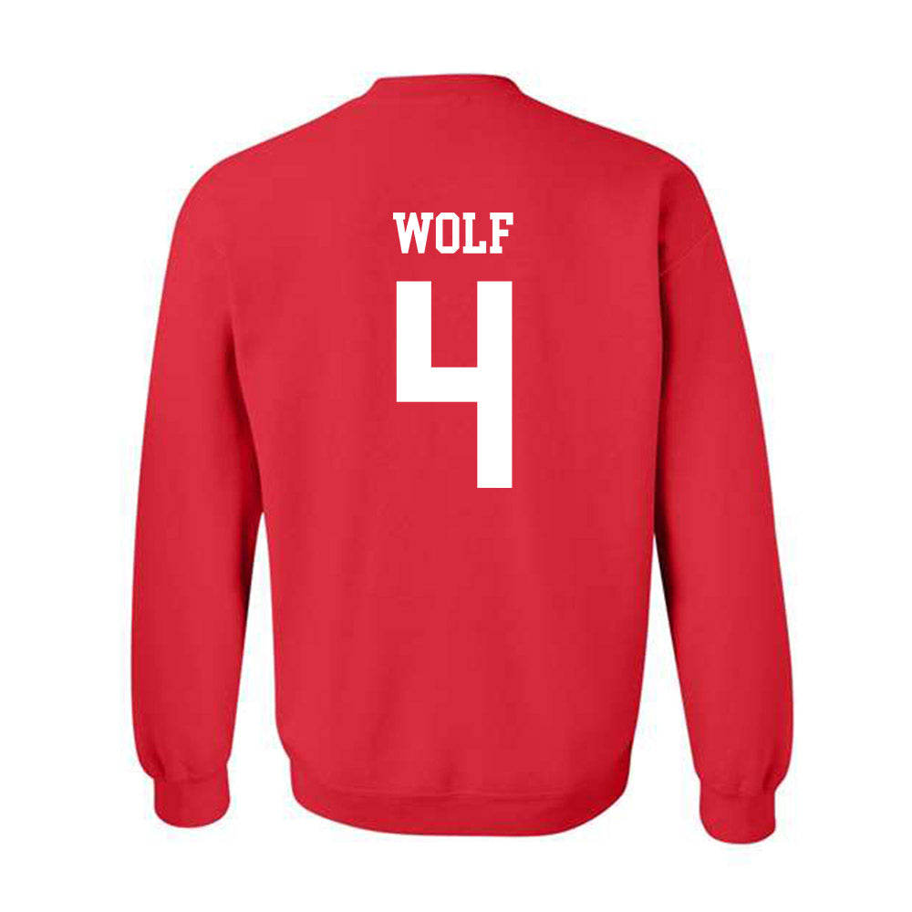 Illinois State - NCAA Men's Basketball : Landon Wolf - Classic Shersey Crewneck Sweatshirt