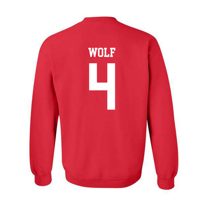 Illinois State - NCAA Men's Basketball : Landon Wolf - Classic Shersey Crewneck Sweatshirt