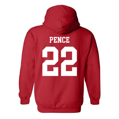 Illinois State - NCAA Men's Basketball : Ty Pence - Classic Shersey Hooded Sweatshirt