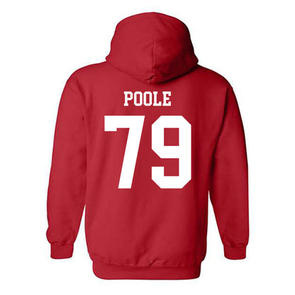 Illinois State - NCAA Football : Zach Poole - Classic Shersey Hooded Sweatshirt-1