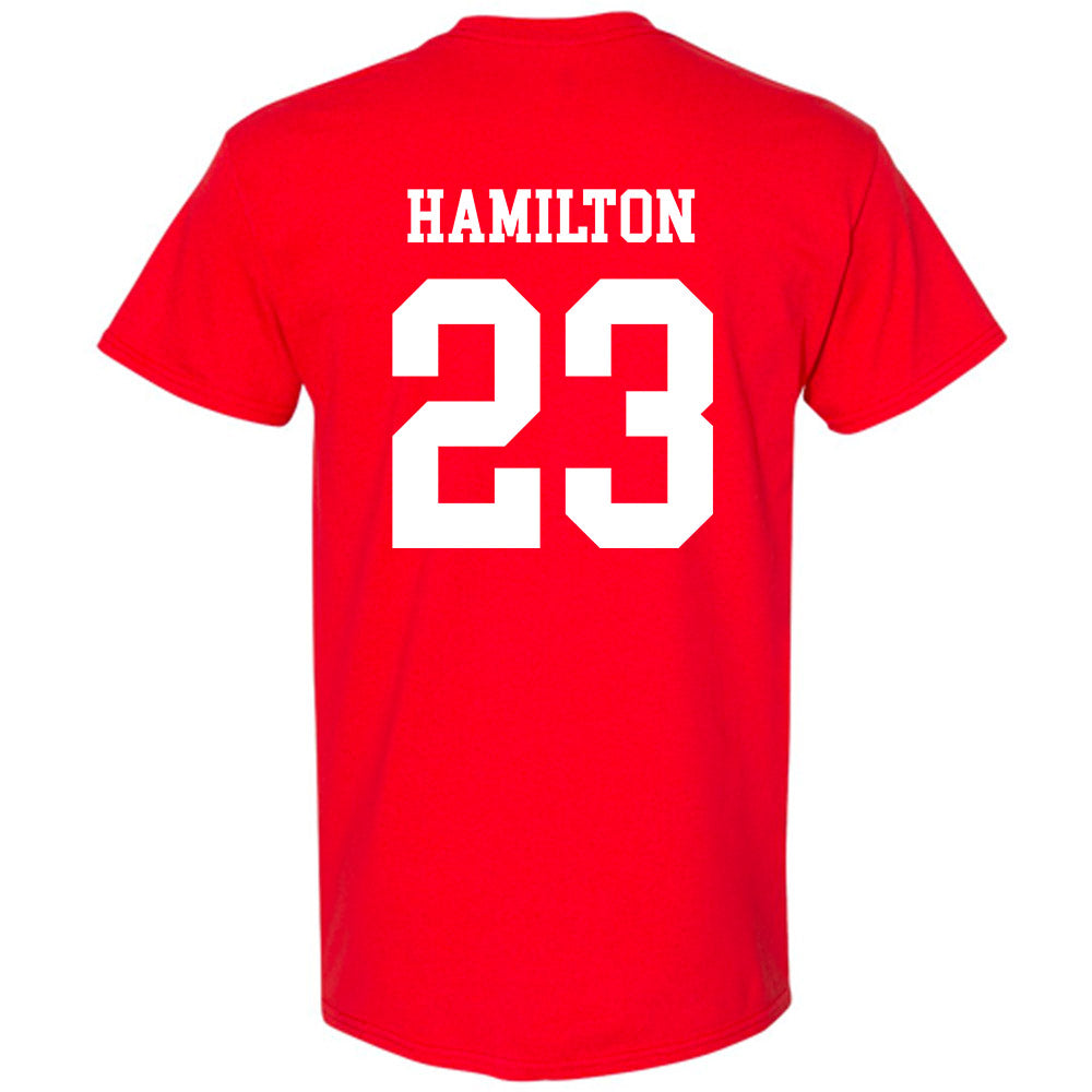 Illinois State - NCAA Football : JuMaria Hamilton - Classic Shersey T-Shirt-1