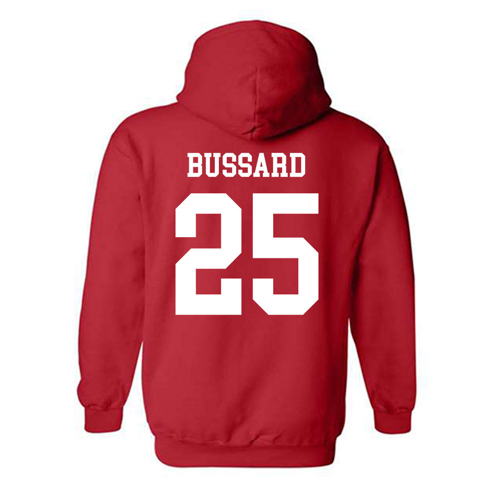 Illinois State - NCAA Baseball : Louis Bussard - Classic Shersey Hooded Sweatshirt-1