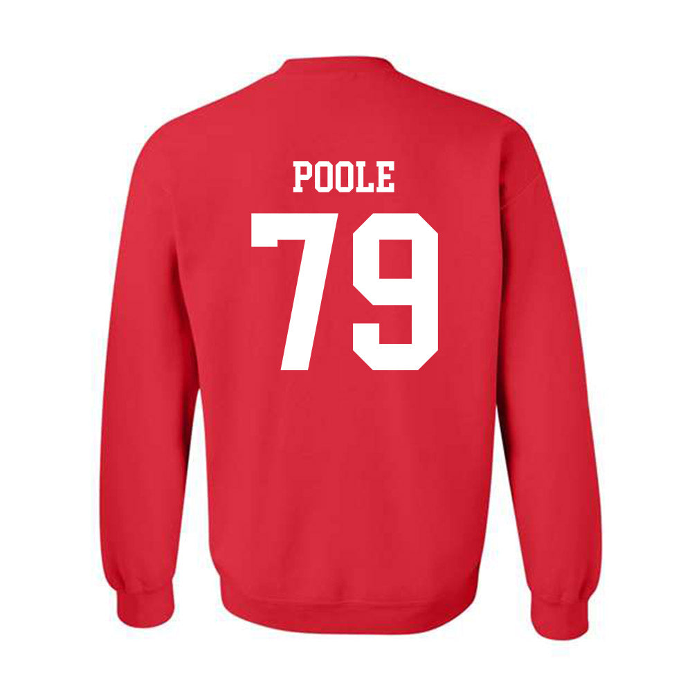 Illinois State - NCAA Football : Zach Poole - Classic Shersey Crewneck Sweatshirt-1