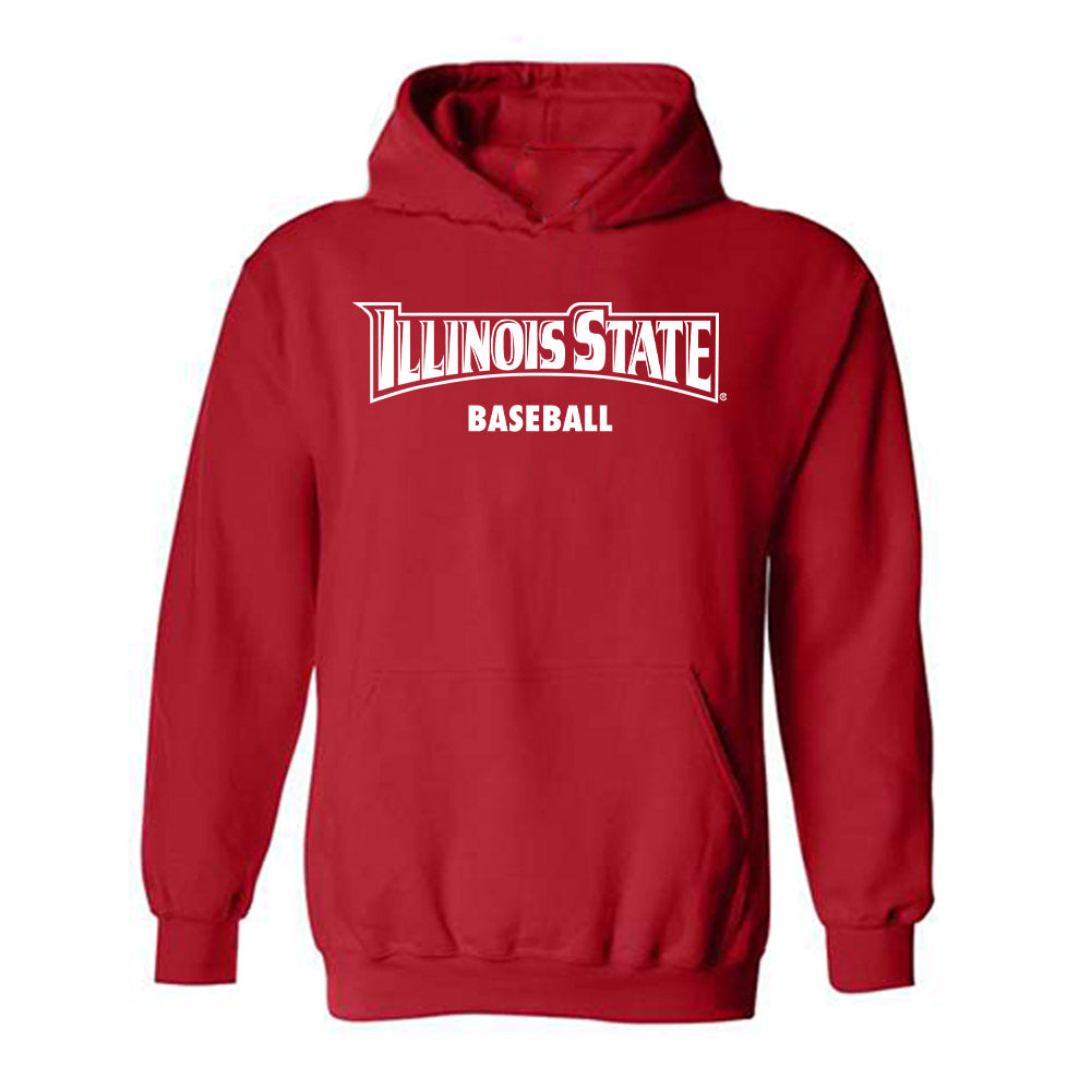 Illinois State - NCAA Baseball : Carson Cormier - Classic Shersey Hooded Sweatshirt-0