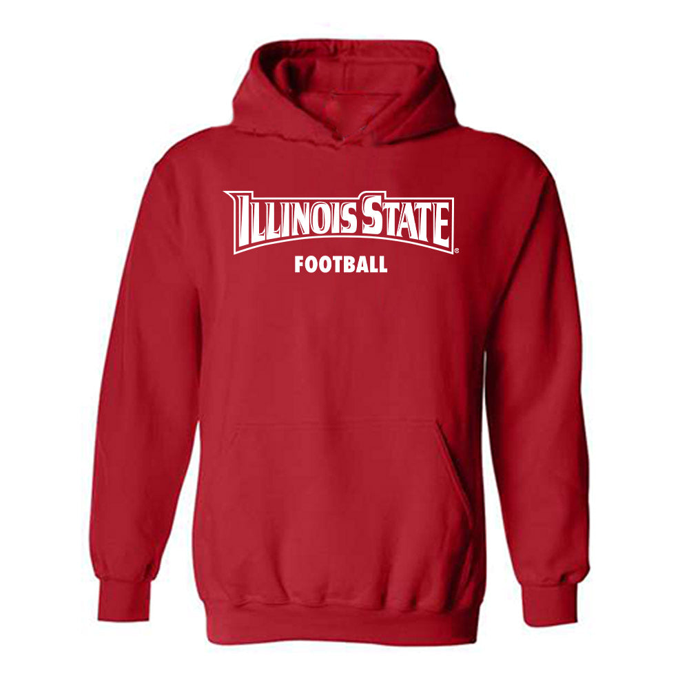 Illinois State - NCAA Football : Cooper Monk - Classic Shersey Hooded Sweatshirt-0