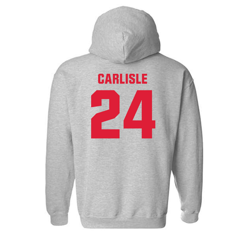 Lamar - NCAA Baseball : Tanner Carlisle - Classic Shersey Hooded Sweatshirt-1