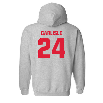 Lamar - NCAA Baseball : Tanner Carlisle - Classic Shersey Hooded Sweatshirt-1
