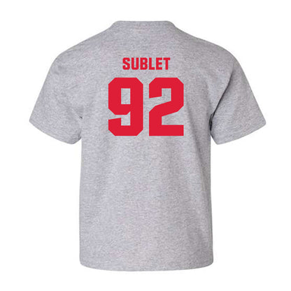 Lamar - NCAA Football : Broderick Sublet - Classic Shersey Youth T-Shirt-1