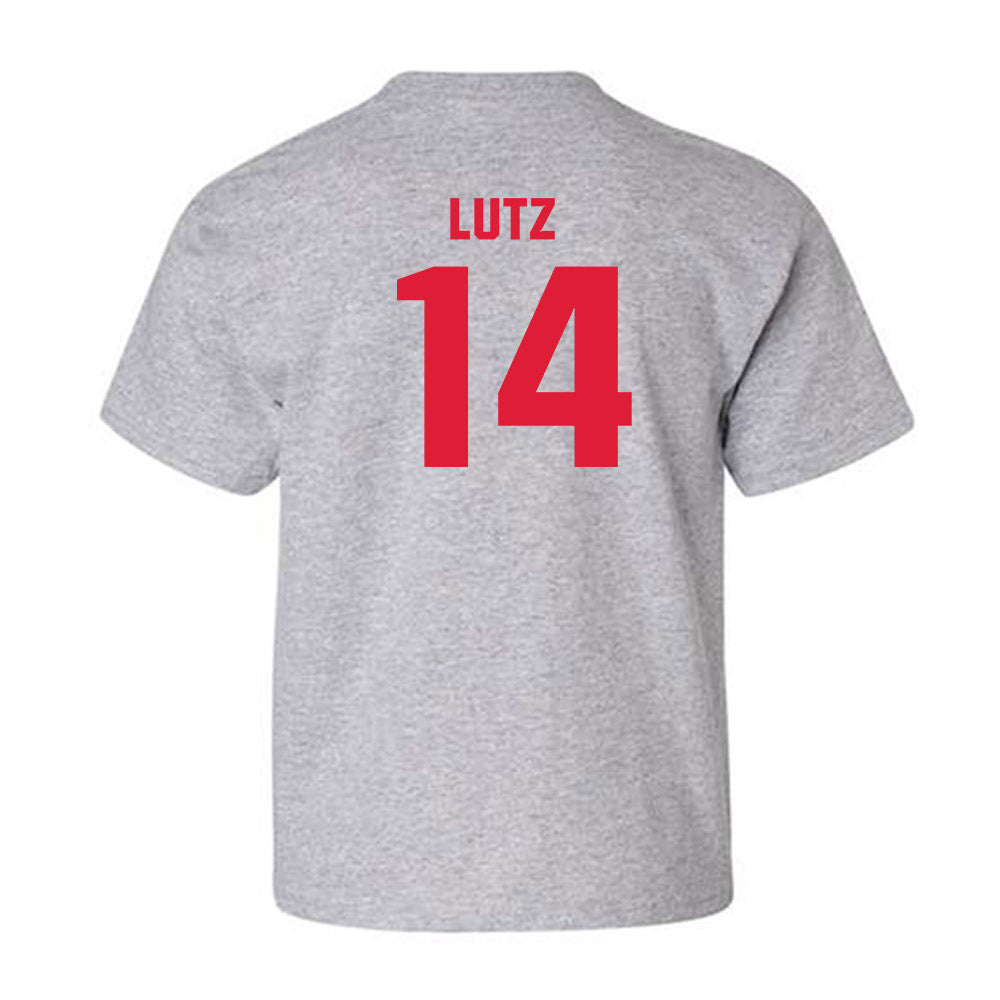 Lamar - NCAA Baseball : Travis Lutz - Classic Shersey Youth T-Shirt-1