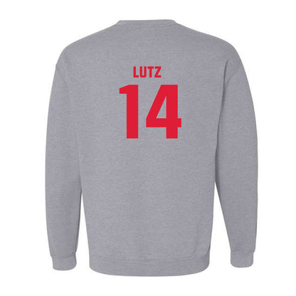 Lamar - NCAA Baseball : Travis Lutz - Classic Shersey Crewneck Sweatshirt-1