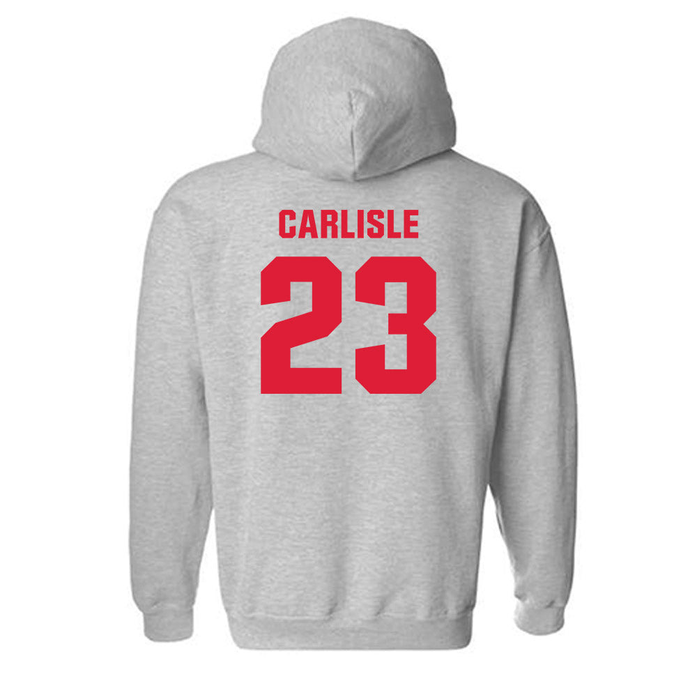Lamar - NCAA Baseball : Tanner Carlisle - Classic Shersey Hooded Sweatshirt-1
