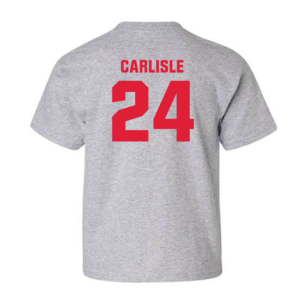 Lamar - NCAA Baseball : Tanner Carlisle - Classic Shersey Youth T-Shirt-1