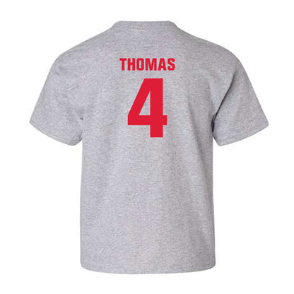 Lamar - NCAA Football : Blake Thomas - Classic Shersey Youth T-Shirt-1