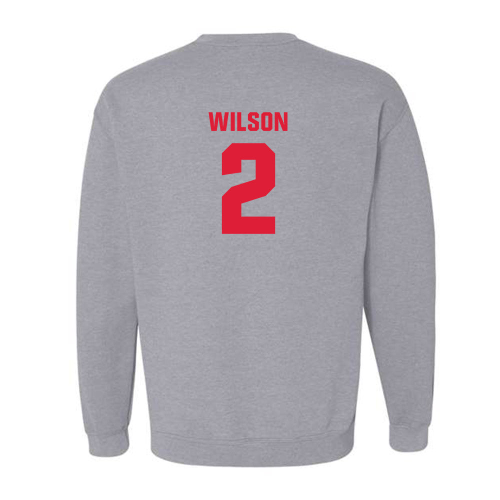 Lamar - NCAA Softball : Cala Wilson - Classic Shersey Crewneck Sweatshirt-1