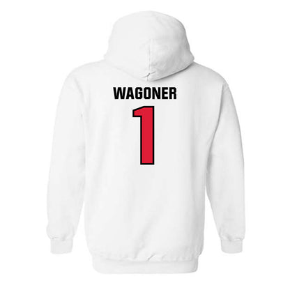 Lamar - NCAA Baseball : Jake Wagoner - Classic Shersey Hooded Sweatshirt-1