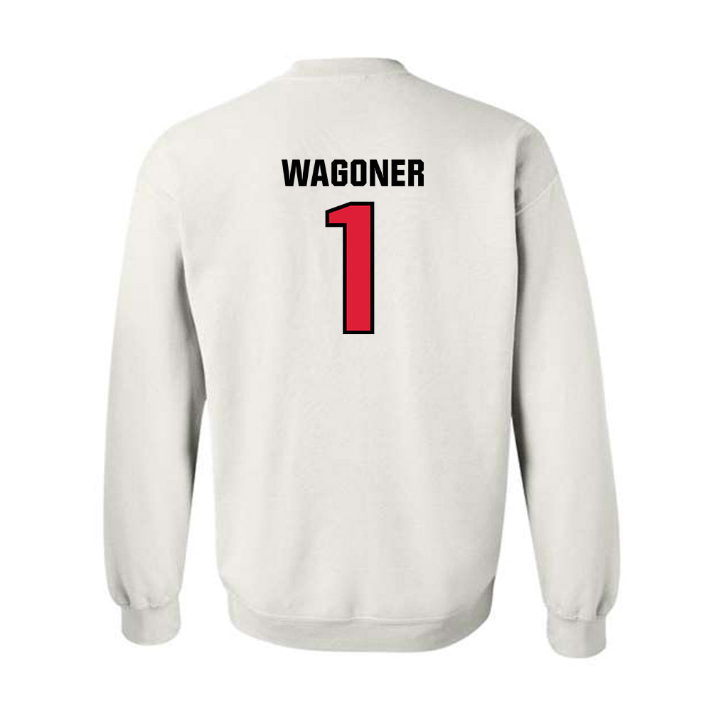 Lamar - NCAA Baseball : Jake Wagoner - Classic Shersey Crewneck Sweatshirt-1
