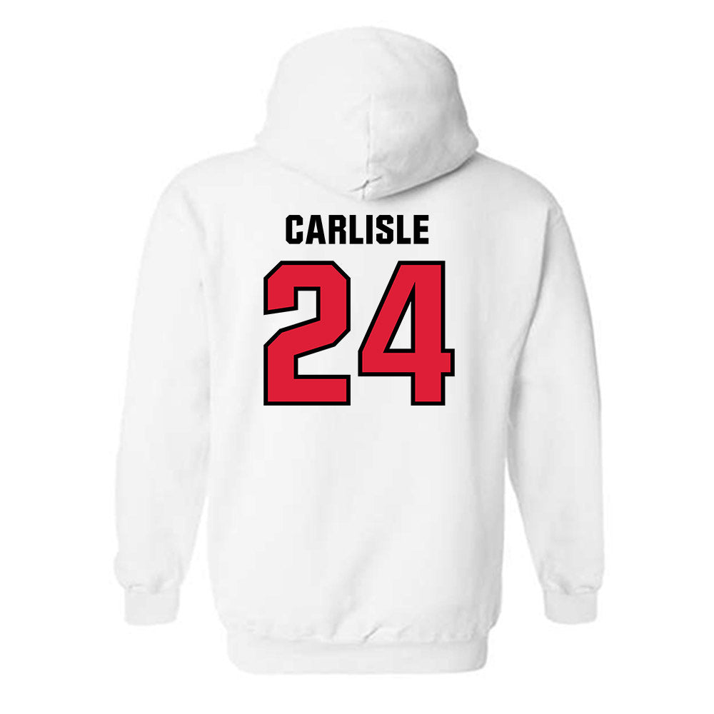 Lamar - NCAA Baseball : Tanner Carlisle - Classic Shersey Hooded Sweatshirt-1