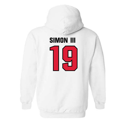 Lamar - NCAA Football : Albert Simon III - Classic Shersey Hooded Sweatshirt-1