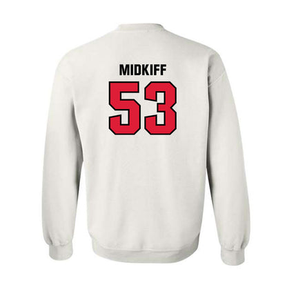 Lamar - NCAA Baseball : Daniel Midkiff - Classic Shersey Crewneck Sweatshirt-1