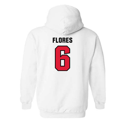 Lamar - NCAA Softball : Isabella Flores - Classic Shersey Hooded Sweatshirt-1