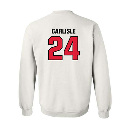 Lamar - NCAA Baseball : Tanner Carlisle - Classic Shersey Crewneck Sweatshirt-1