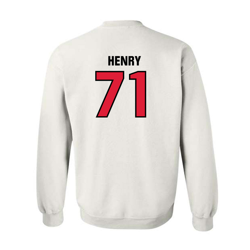 Lamar - NCAA Football : Treaden Henry - Classic Shersey Crewneck Sweatshirt-1