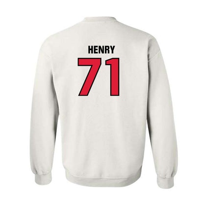 Lamar - NCAA Football : Treaden Henry - Classic Shersey Crewneck Sweatshirt-1