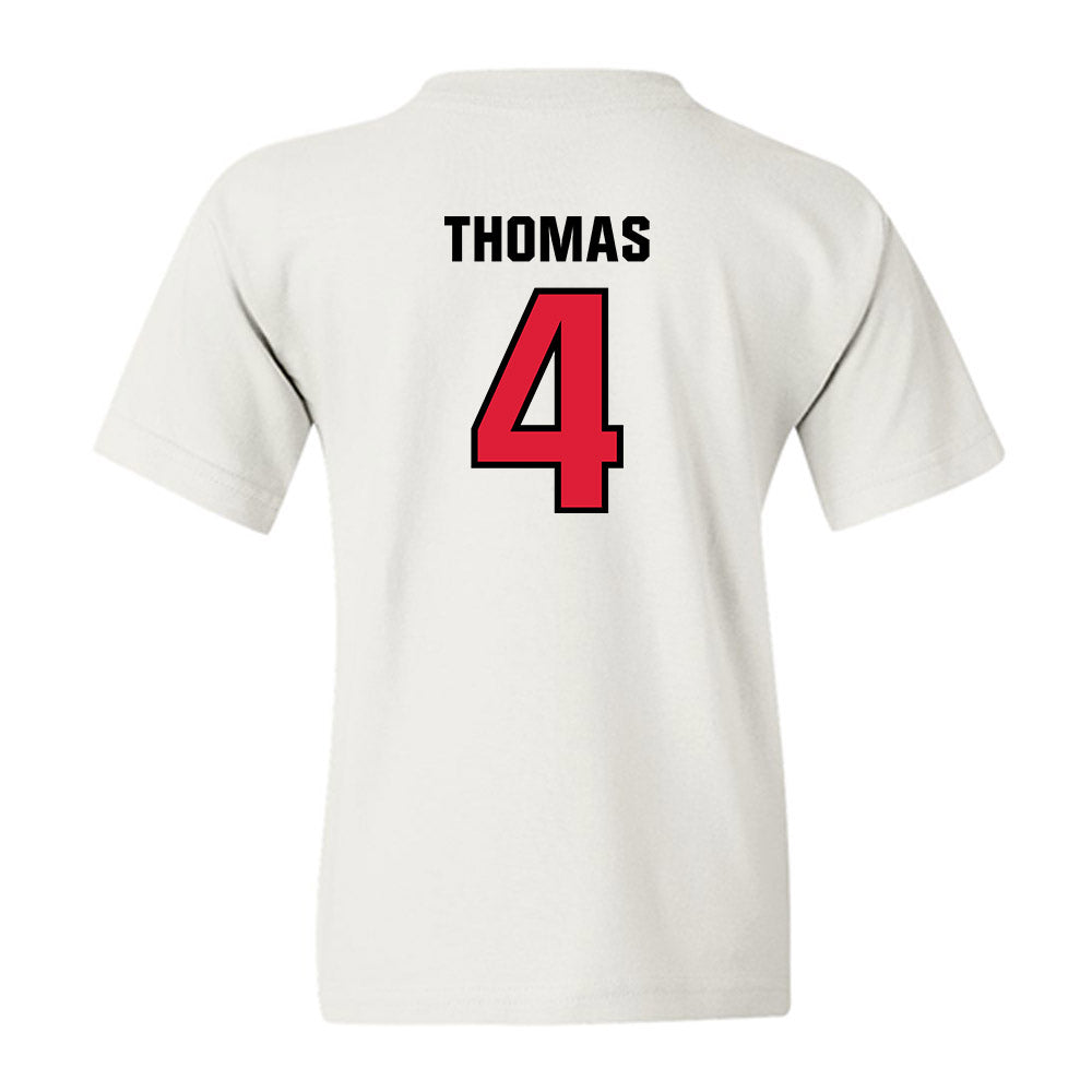 Lamar - NCAA Football : Blake Thomas - Classic Shersey Youth T-Shirt-1