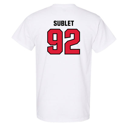 Lamar - NCAA Football : Broderick Sublet - Classic Shersey T-Shirt-1
