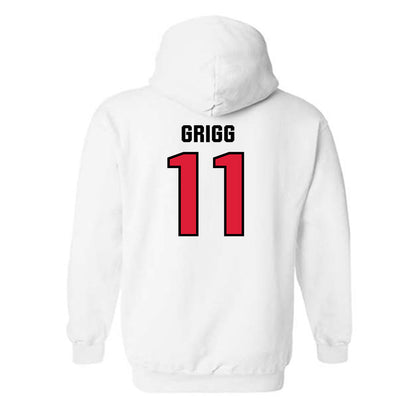 Lamar - NCAA Baseball : Landon Grigg - Classic Shersey Hooded Sweatshirt-1