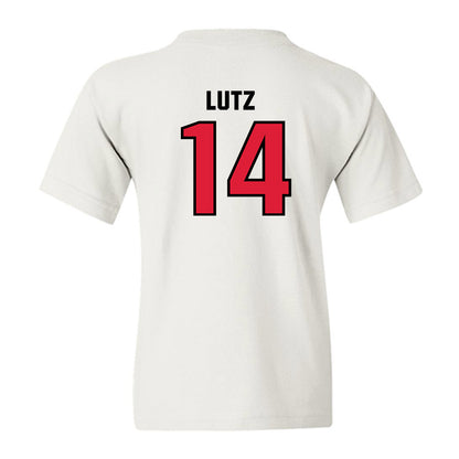 Lamar - NCAA Baseball : Travis Lutz - Classic Shersey Youth T-Shirt-1