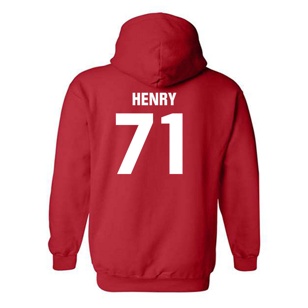 Lamar - NCAA Football : Treaden Henry - Classic Shersey Hooded Sweatshirt-2