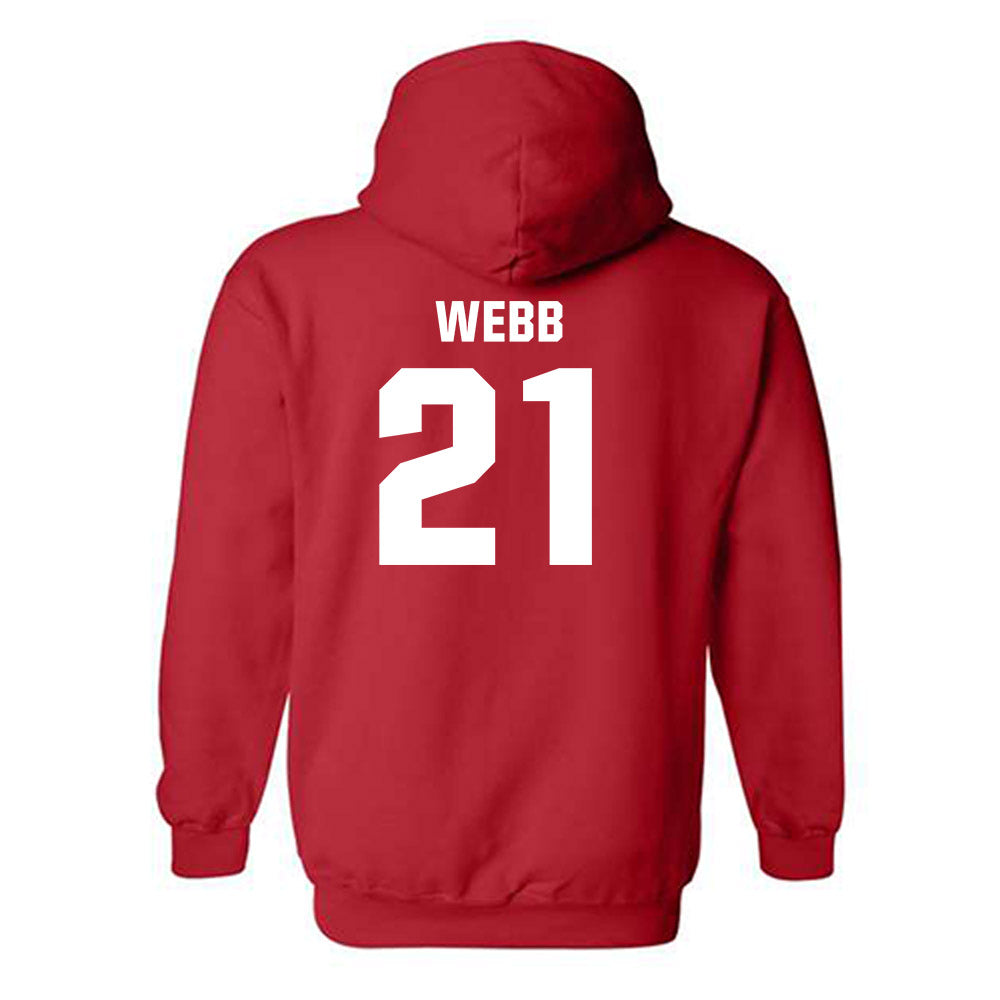 Lamar - NCAA Women's Volleyball : Kimaya Webb - Classic Shersey Hooded Sweatshirt-2