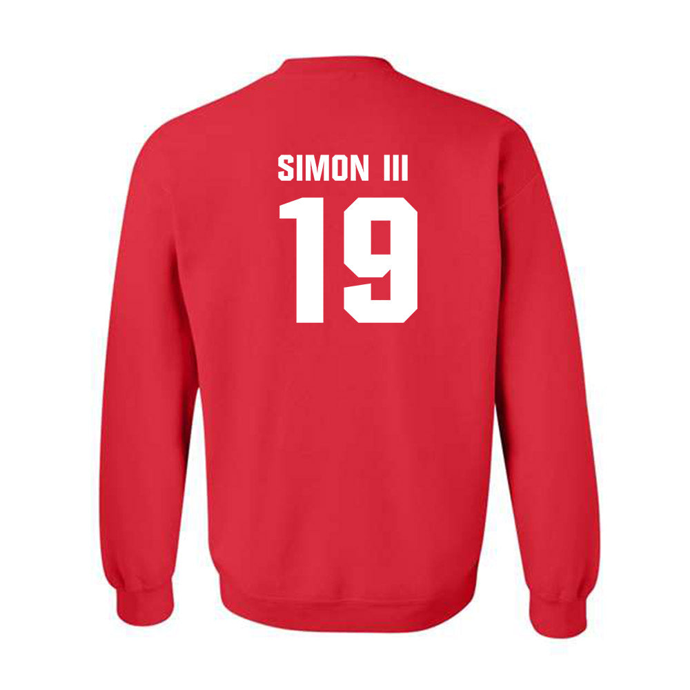 Lamar - NCAA Football : Albert Simon III - Classic Shersey Crewneck Sweatshirt-2