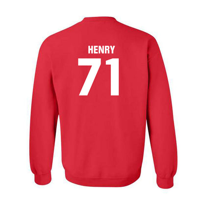 Lamar - NCAA Football : Treaden Henry - Classic Shersey Crewneck Sweatshirt-2