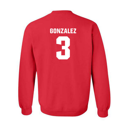 Lamar - NCAA Women's Volleyball : Alexa Gonzalez - Classic Shersey Crewneck Sweatshirt-3