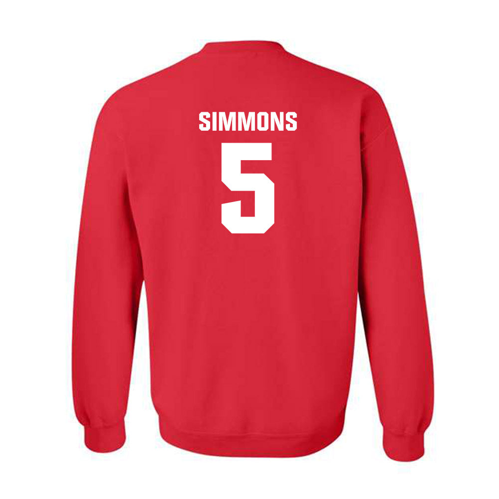 Lamar - NCAA Football : Brit Simmons - Classic Shersey Crewneck Sweatshirt-3