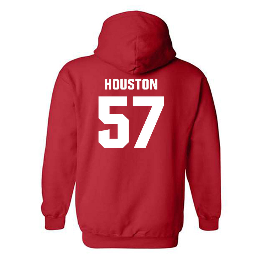 Lamar - NCAA Football : Courtlyn Houston - Classic Shersey Hooded Sweatshirt-3