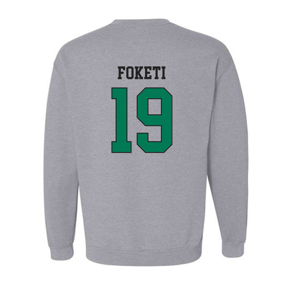 Northeastern State - NCAA Football : Mosese Foketi - Classic Shersey Crewneck Sweatshirt-1